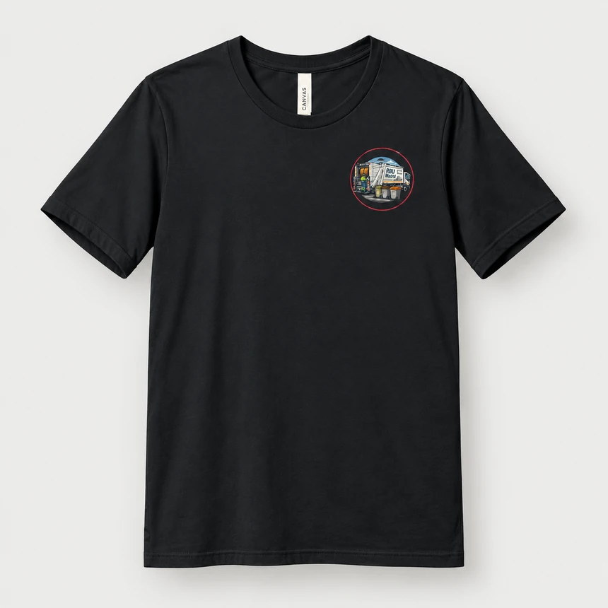 Camiseta negra · Delantera