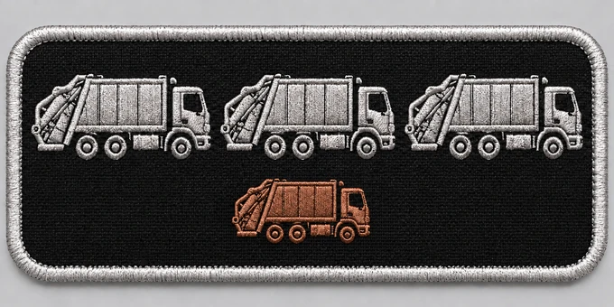 Diseño del parche 35 años