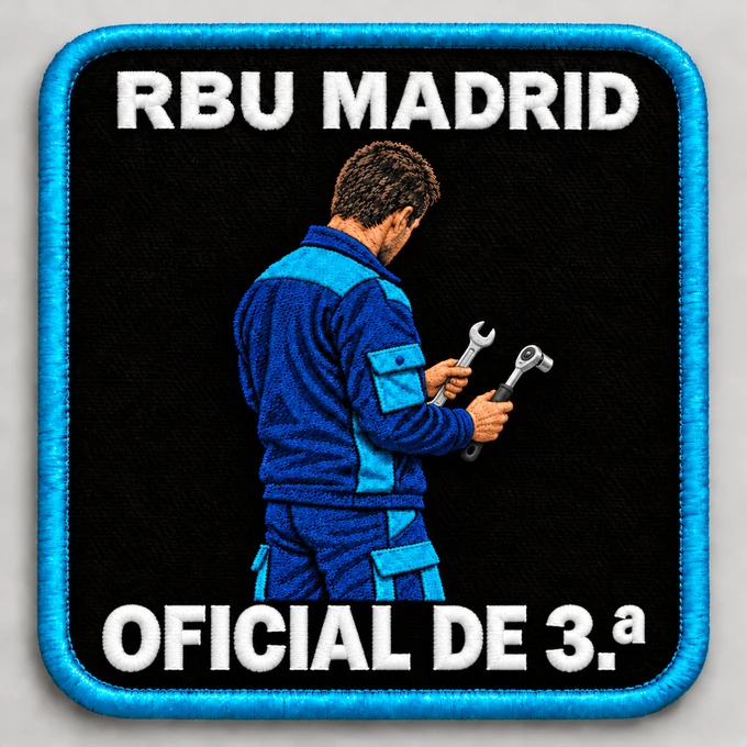 Diseño del parche Oficial de 3.ª